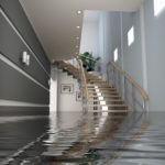 inondation dans la maison
