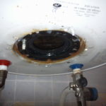 Fuite chauffe-eau