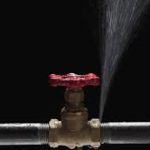 réparation d'une fuite d'eau