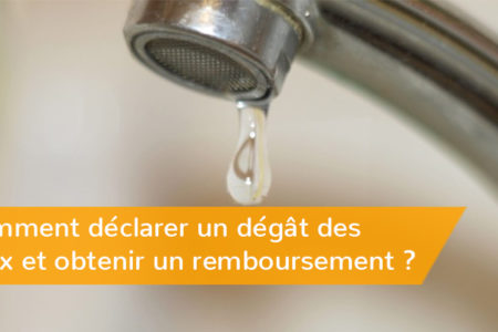 Dégât des eaux et assurance